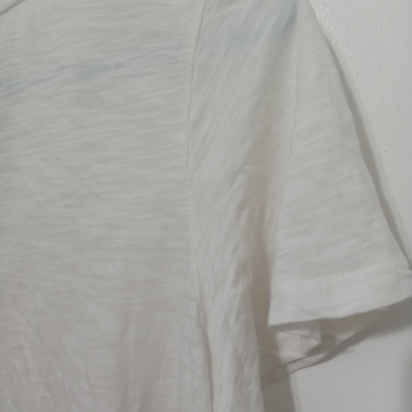 Jessica Simpson MultiColor Tie Dye Carly Short Sleeve V Neck Blowout T Shirt - Picture 8 of 9